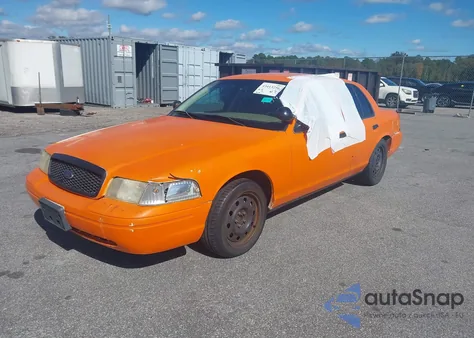 2010 Ford Crown Victoria Police Interceptor z USA, uszkodzony, nr VIN 2FABP7BV9AX118966